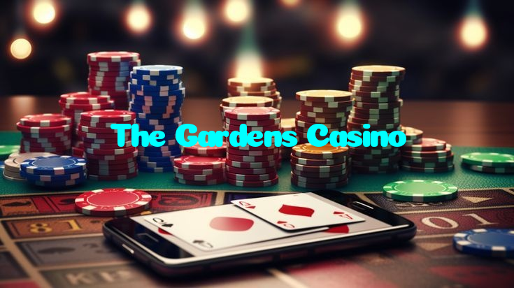 The Gardens Casino casino presented on mobile device in Pakistan with slots and live games